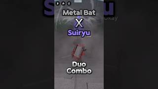 Metal Bat X Suiryu Combo || The Strongest Battleground #thestrongestbattlegrounds #roblox #pvp