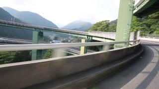 天城ループ橋（河津七滝高架橋）　Double Loop Bridge in Izu