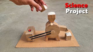Science project for school 2024 | Mini flour/rice mill project
