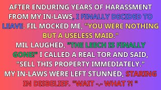 I Chose Divorce After Years of Abuse From My In Laws—Their Reaction to My Final Move Was Priceles