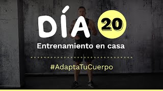 Día 20 | Entrenamiento en casa