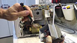 Microwave oven repair part 1