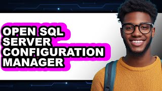 How to Open Sql Server Configuration Manager (easy Method)
