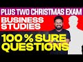 Plus Two Commerce | Business Studies - 100 % SURE QUESTIONS | Eduport