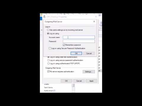 Windows Live Mail SMTP authentication Windows Live Mail SMTP authentication