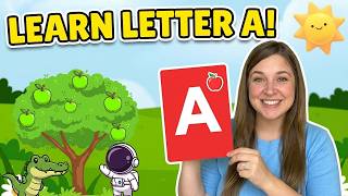 Learn Letter A with Ms Jessica | Fun Phonics for Preschoolers | ABCs & More!