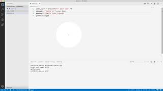 31 String Formatting | The Basics Processing User Input