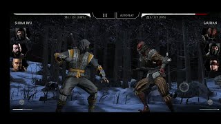 🔴Shirai Ryu vs Saurian challenging in mortal Kombat gameplay