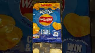 Heart Shaped Crisp Hunt. Did you find it?...#shorts #walkers_crisps