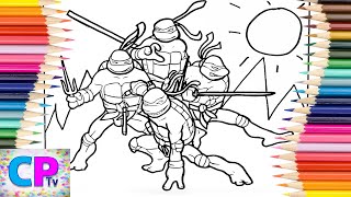 Ninja Turtles Coloring Pages, Donatello, Raphael, Leonardo, Michelangelo, Coloring Pages Tv