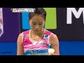 2017 denmark open ws final ratchanok intanon vs akane yamaguchi