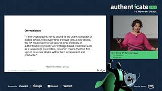 Authenticate 2023 The Future of Identity: Passkeys and Beyond