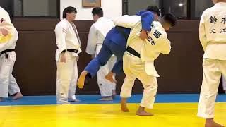 六郷道場乱取稽古#judo ＃柔道https://rs-academy.nagoya/