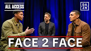 FACE 2 FACE: Shakur Stevenson vs. Teofimo Lopez | Full Interview