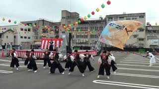 舞龍人20190714銭形よさこい（やぐら会場）