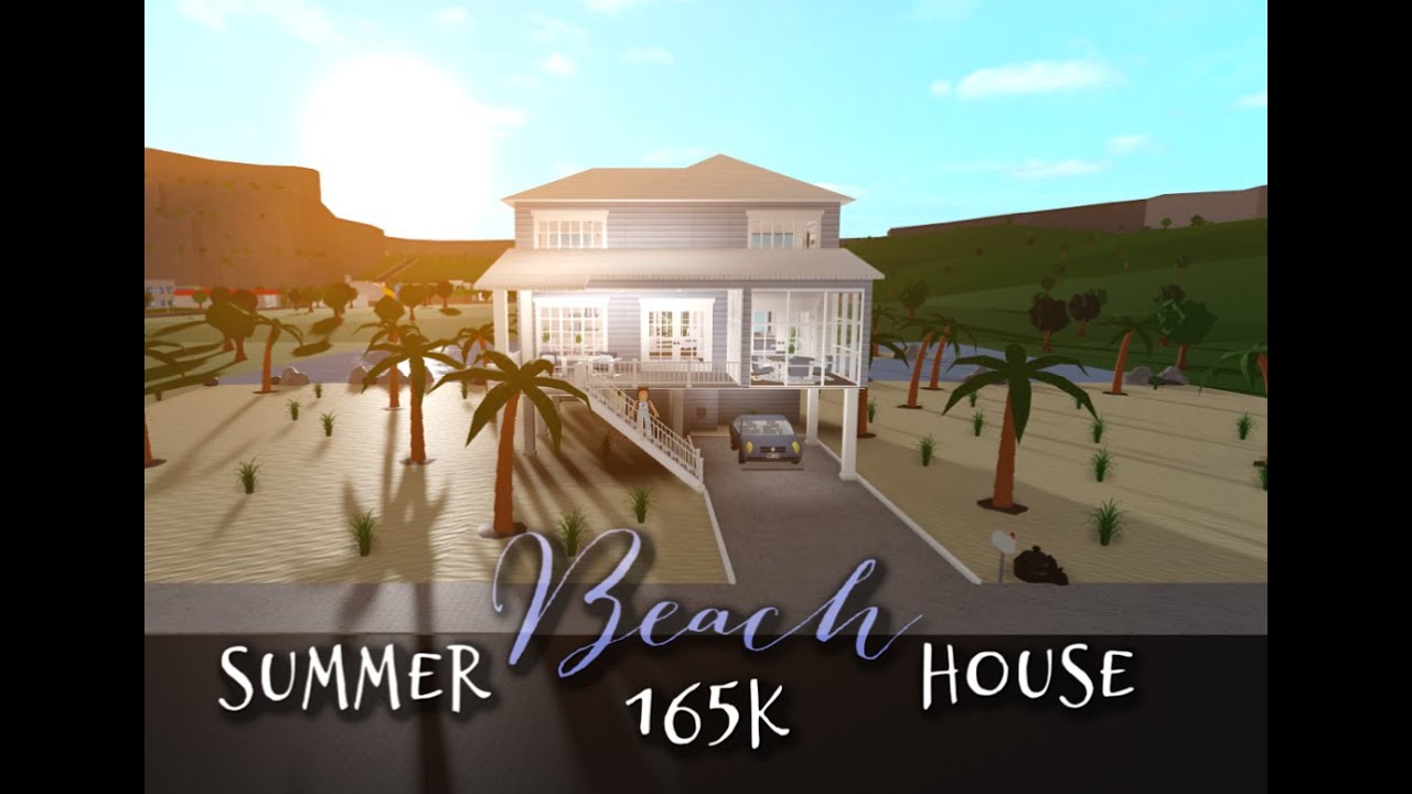 | Summer Beach House | Bloxburg (Roblox) 165k | Supermira1234567 - YouTube