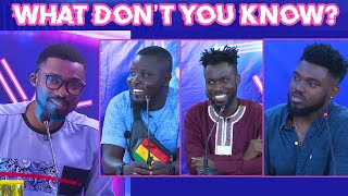 What Don't You Know? Dr Pounds Vs Kobi Rana Vs Donzy Chaka.