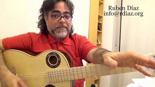 Interpretation series 3. Pull back the rhythm /Learn on Skype Paco de Lucia´s style/Ruben Diaz Spain