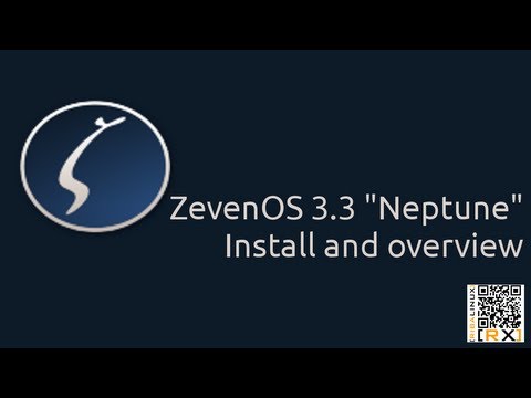ZevenOS 3.3 "Neptune" Install and overview | The god of the sea