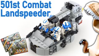 Combat Landspeeder, 2x LEGO 75345 Alternate Build + Free Build Instructions - MOC Contest Round 2