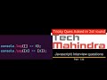 Javascript output based Interview question - Part 136  #javascriptinterview #javascript #reactjs