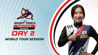 Day 2: World Tour Session | Montreal 2024 | #ShortTrackWorldTour