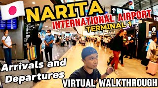 Narita International Airport Terminal 1 Walkthrough ARRIVALS and DEPARTURES #Japan 🇯🇵