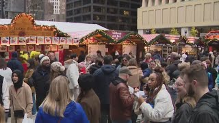 Annual Christkindlmarket festivities begin in Chicago's Daley Plaza