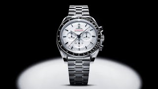 The Speedmaster Moonwatch in White | OMEGA