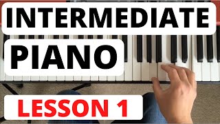 Intermediate Piano Course, Lesson 1 || Scale Revision and a Piece