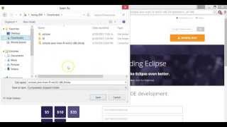 Java Programming Tutorial - 1 - Downloading Eclipse and Hello World