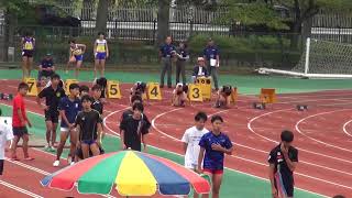 理工系2017 女子100m 予選 3組