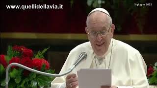 05 giugno 2022 - Papa Francesco Omelia PENTECOSTE 2022