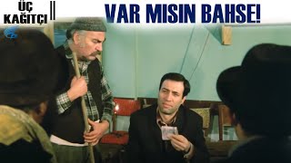 Üç Kağıtçı Türk Filmi | Rıfkı, Arif Efendiyi Kaz Gibi Yoluyor!