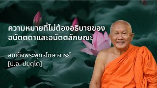 ความหมายที่ไม่ต้องอธิบายของอนัตตตาและอนัตตลักษณะ โดย สมเด็จพระพุทธโฆษาจารย์ ป.อ.ปยุตฺโต