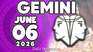 ๐๐๐ฆ๐ข๐ง๐ข โ ๐YOU DONโT EXPECT THIS HUGE MIRACLEโ๏ธ๐ Horoscope for today JUNE 6 2026 ๐ฎ #horoscope #zodiac