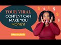 How to make money from Viral TikTok Content? Read description!