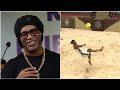 Ronaldinho spectacular overhead kick Goal in Turkish survival show