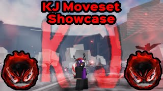 FREE KJ MOVESET SHOWCASE IN THE STRONGEST BATTLEGROUNDS NEW UPDATE!