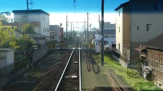 【フルHD】伊豆箱根鉄道駿豆線 三島田町(IS03)→三島二日町(IS04)