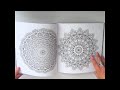 flip through mandala magic coloring book