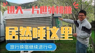 新西兰旅行换宿进入一片世外桃源，居然被安排睡这里，小伙很意外。（翟在绵羊国030）