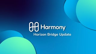 Harmony Bridge hack - Big news