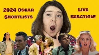 2024 Oscar Shortlists - Live Reaction