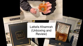 Lattafa Khamrah Eau de Parfum (UNBOXING AND REVIEW)