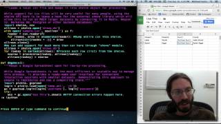 Writing a CSV file from Python 3