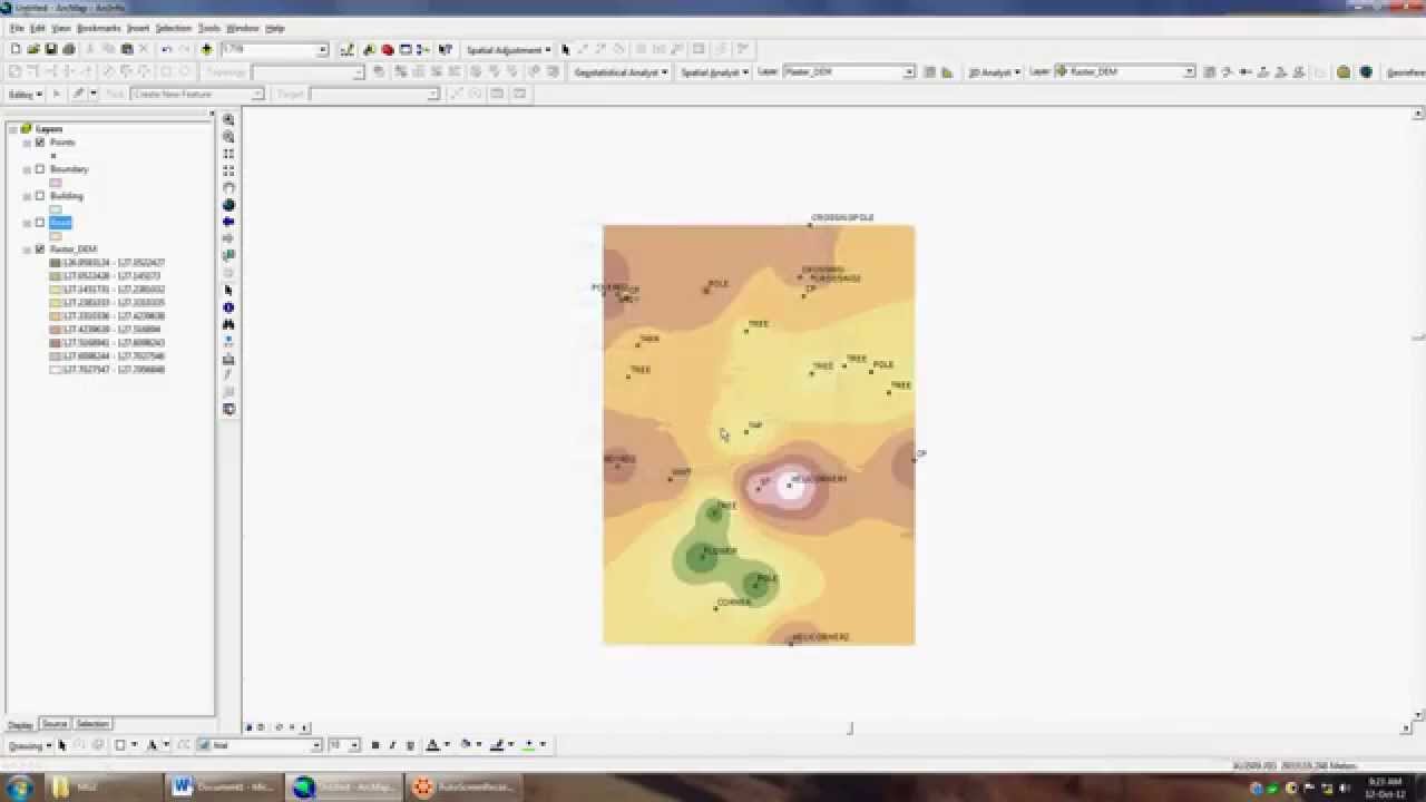Arcgis 9 3 Tutorial Youtube