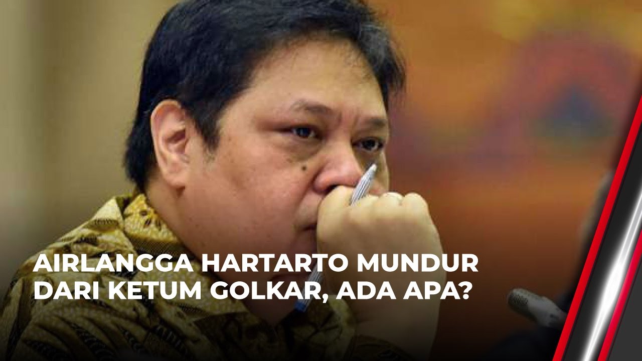 Airlangga Hartarto Mundur Dari Ketum Golkar, Siapa Penggantinya ...