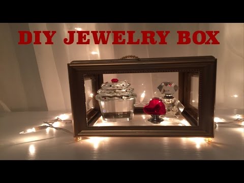 Dollar tree DIY jewelry box Dollar tree DIY jewelry box