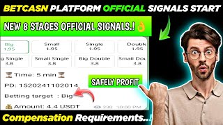 betcasn trading platform || new 8 stages official signals ✔️  || compensation Requirements| betcasn